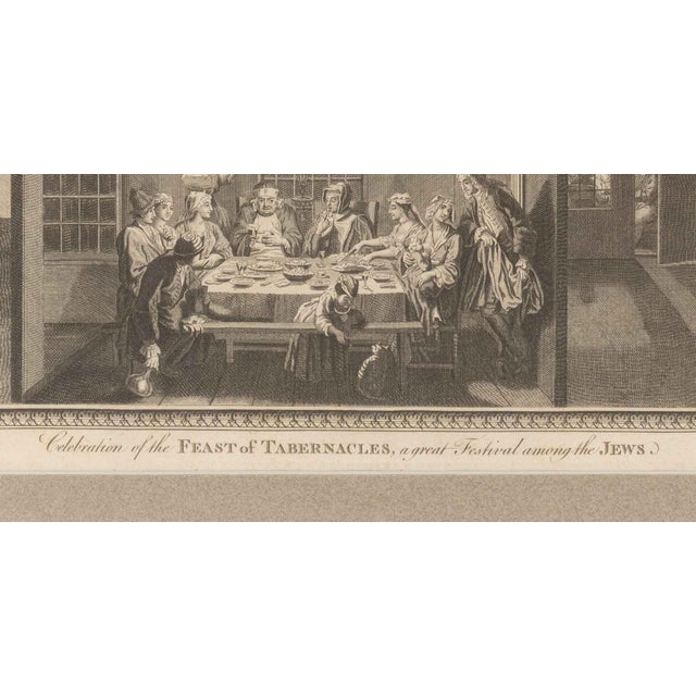 English School "Celebration of the ..." Etching For Sale - Image 4 of 5