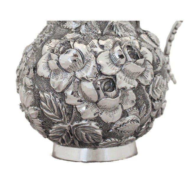 1910s Sterling Cream & Sugar, 1916 - A Pair For Sale - Image 5 of 9