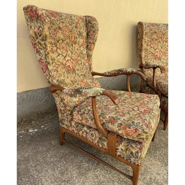 Set of Vintage Armchairs by Paolo Buffa for Frama, 1950s For Sale - Image 10 of 13