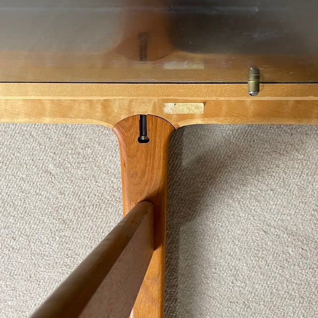 Brown Coffee Table by Johannes Andersen for Trensum, Sweden, 1960s For Sale - Image 8 of 9