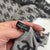 Textile Chanel Grey Printed 65% Cashmere 35% Silk Scarf For Sale - Image 7 of 9