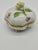 Ceramic Herend Mille Fleurs Handpainted Trinket Box With Lid, Porcelain - 1915-1930 For Sale - Image 7 of 18