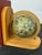 Pair of MCM Wood Bookends. 1960s Vintage Old World Rotating Globe Map Made in Italy For Sale In Pittsburgh - Image 6 of 7