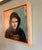 Figurative Misfits Hoodie by Ellen Starr Lyon | Oil Painting of a young person in a black hoodie For Sale - Image 3 of 4