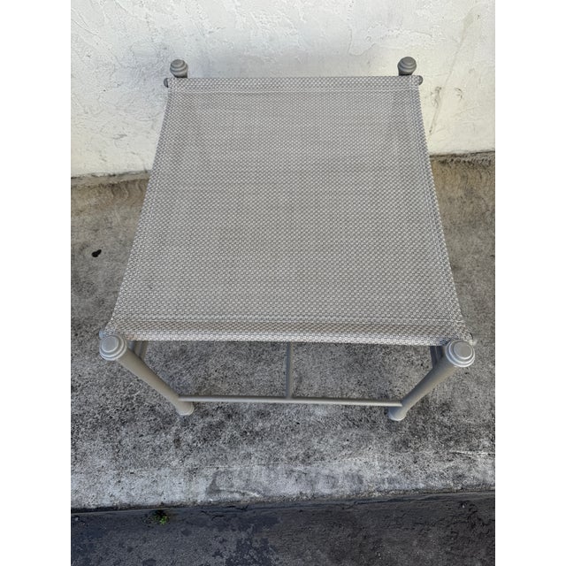 Giati Designs Aprio Collection Outdoor Ottoman For Sale - Image 12 of 12