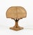 Mid-Century Modern Rattan and Wicker Table Lamp, 1960s For Sale - Image 9 of 11