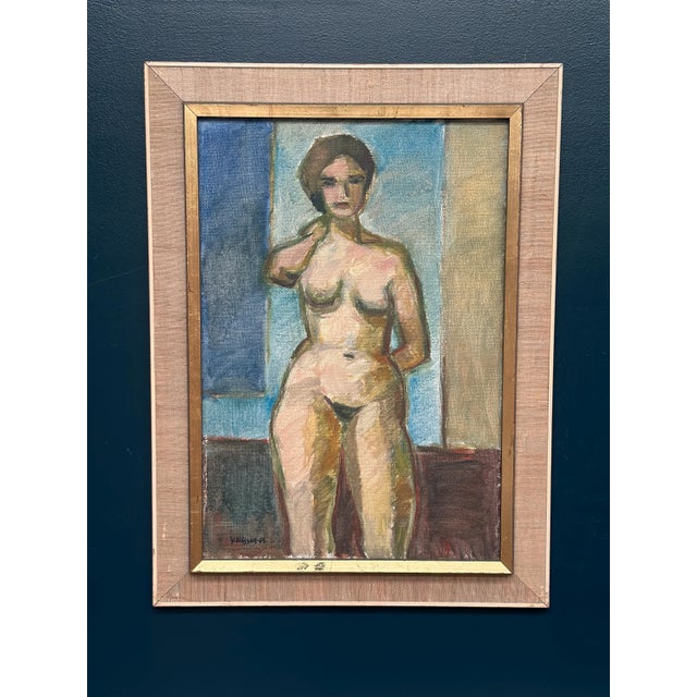 Gunnar Svensson, Nude Study, 1964, Oil on Canvas, Framed For Sale - Image 17 of 18