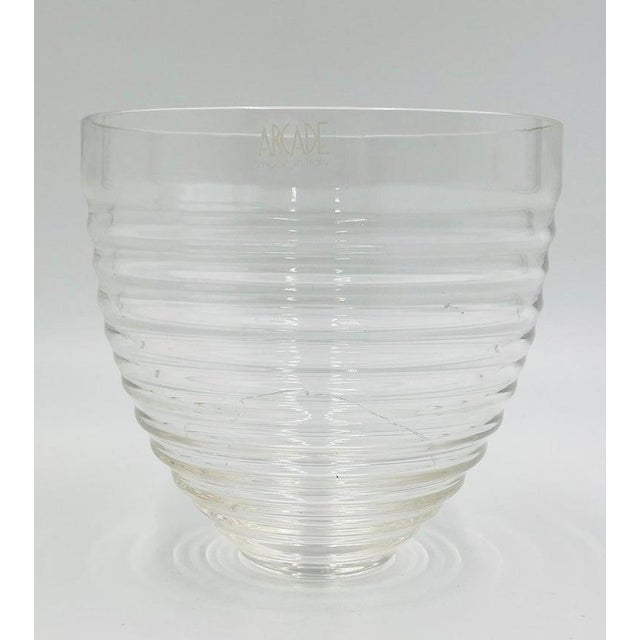 1980s Murano Glass Bowl by Roberto Faccioli for Arcade Italy For Sale In Los Angeles - Image 6 of 15