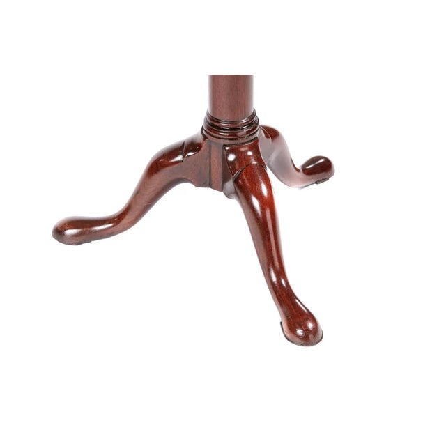 Antique George III Mahogany Side Table For Sale - Image 10 of 11