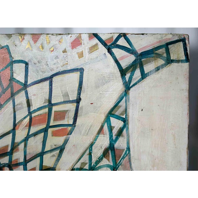 Isabel Riley Painting 'White Diamonds' For Sale - Image 10 of 11