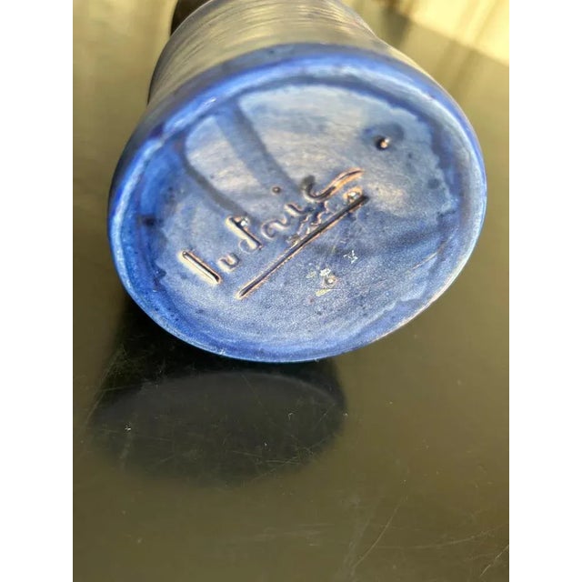 Blue Blue Vase, 1970 For Sale - Image 8 of 9