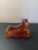 Glass 1960s Signed Daum France Amber Crystal Tiger Figurine For Sale - Image 7 of 8
