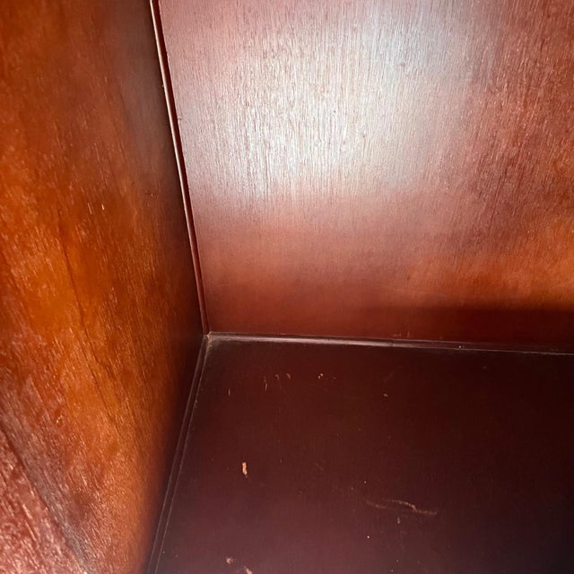 Vintage Wicker Wardrobe with Decorative Detailing For Sale - Image 9 of 11