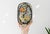 Beautiful vintage glass and metal wall art expertly created by world-renowned artist Bjørn Wiinblad for Rosenthal Germany....