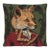 Sir Francis Fox Tapestry Cushion With Lurex With Feather Filler - 33x33cm (13"x13") For Sale