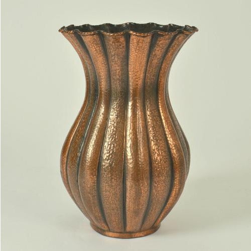Large Copper Amphora Vase by Egidio Casagrande, Italy, 1950s For Sale - Image 4 of 18