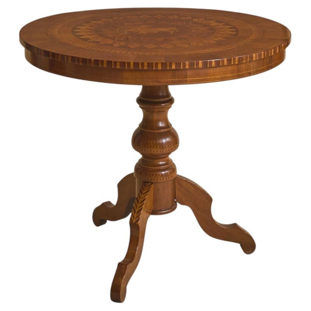 19th Century Italian Neoclassical Center Table For Sale