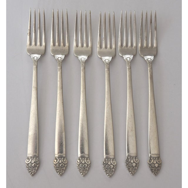 1930s King Cedric Community Plate Flatware Set- 38 Pieces For Sale - Image 4 of 11