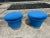 Pair of Pierre Paulin Attributed Mushroom Ottomans For Sale In Houston - Image 6 of 8