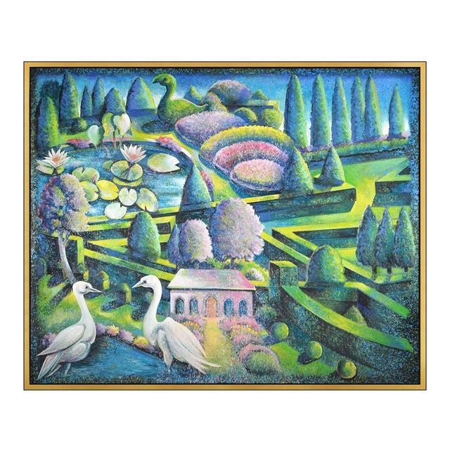 Late 20th Century Gardens, Lowell Nesbitt For Sale