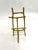 Vintage Brass Faux Bamboo Picture Easel For Sale - Image 4 of 6