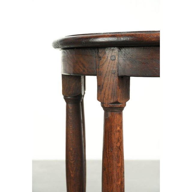 Antique English Side Tables, 1800s, Set of 2 For Sale - Image 9 of 12