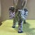 Herend Vintage Herend Style Andrea by Sadek Blue White Fishnet Elephant Porcelain Figurine For Sale - Image 4 of 4