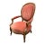 Victorian Rococo Revival Armchair, Early 20th Century For Sale