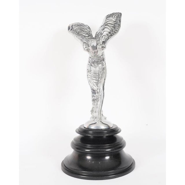 Mid-Century Rolls Royce Spirit of Ecstasy Sculpture For Sale - Image 4 of 18