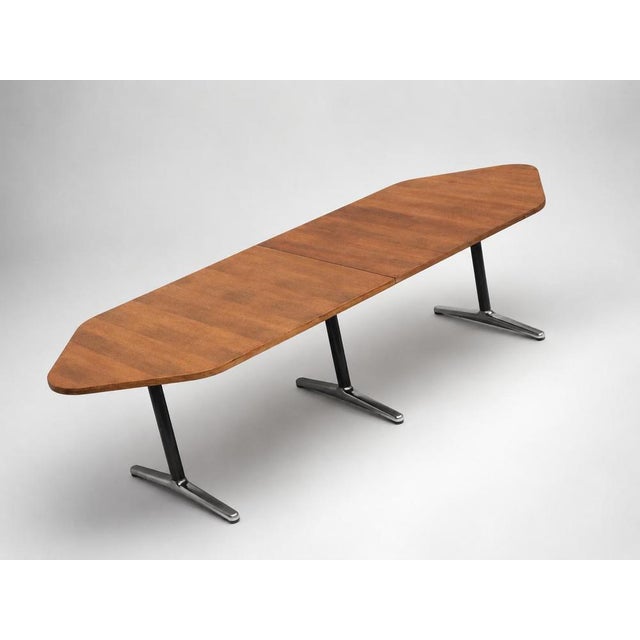 Large Vintage Dining Table, 1970s For Sale - Image 3 of 6