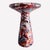 Unique handmade scagliola side table, expertly crafted, and polished to mimic the luxurious Antica Breccia di Aleppo...