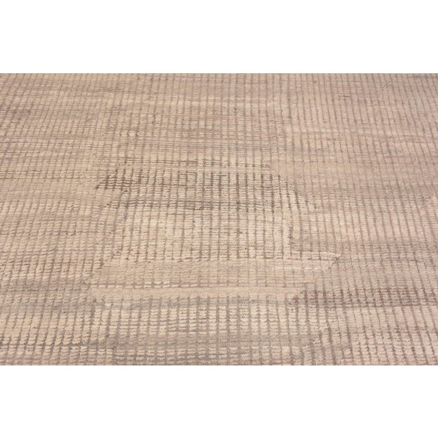 Nazmiyal Collection Oversized Minimalist Geometric Rug For Sale - Image 9 of 9