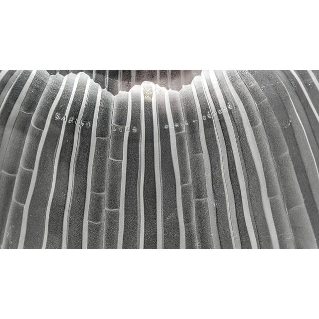 1930s French Art Deco Table Lamp Signed by Sabino For Sale In New York - Image 6 of 7