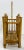Mid-Century Modern Vintage Mid-Century Rattan Magazine Holder For Sale - Image 3 of 9