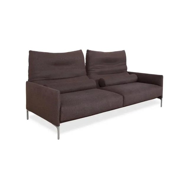 Yellow Cor Avalanche Fabric Set, Three-Seater, Two-Seater, Brown, Bronze, Red, Manual Function, Sofa, Couch, Set of 2 For Sale - Image 8 of 18