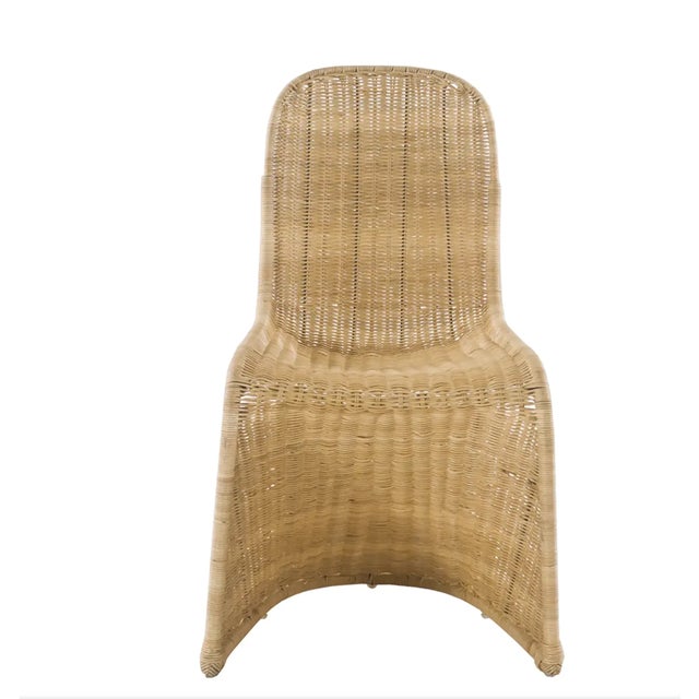 New special order item. Not vintage. The seat of the armless Context Chair is suspended in the air, mastering the art of...