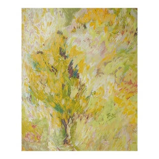 2010 Impressionist Summer Tree Painting For Sale