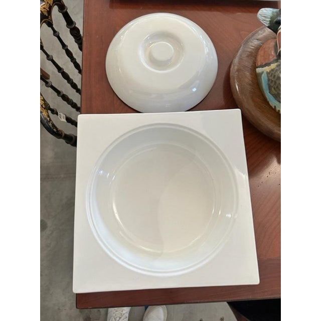 1960s Ceramic Bowl with Lid by Nove Zanolli & Sebellin, 1960s, Set of 2 For Sale - Image 5 of 7