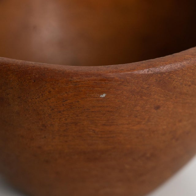 Modern Scandinavian Wooden Center Vase, 1950s For Sale - Image 14 of 16