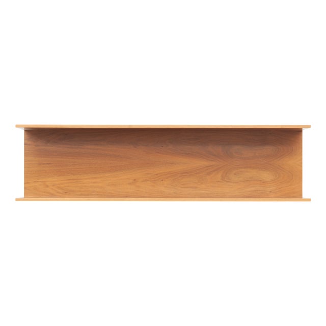 Wall Shelf in Walnut by Walter Wirz for Wilhelm Renz, 1960s For Sale