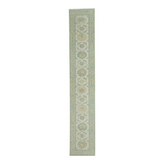 Turkish Oushak Runner Rug 2'10" x 16'3" #17431 For Sale