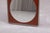 Vintage Square Metal and Wood Wall Mirror, Germany, 1970s For Sale - Image 3 of 8