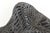 Charcoal Vintage Biomorphic Snakeskin Embossed Ceramic Bowl, Gray, Charcoal, White For Sale - Image 8 of 11