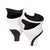 Contemporary Rapsie Black and White Vase- Short For Sale - Image 3 of 11