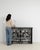 Neoclassical Wrought Iron Console With Belgian Bluestone For Sale - Image 9 of 13