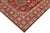 Shabby Chic Rustic Super Kazak Red/Blue Wool Rug - 5'3'' X 6'3'' For Sale - Image 3 of 10