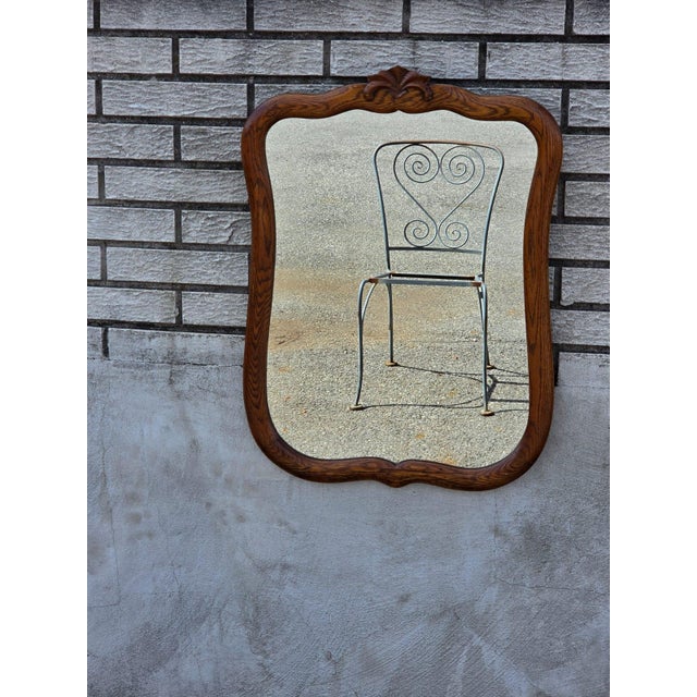1920 Oak Bathroom Mirror. For Sale In Philadelphia - Image 6 of 10