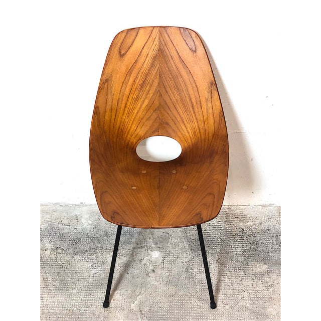 Curved Plywood Chairs by Vittorio Nobili, Italy, 1950s, Set of 2 For Sale - Image 14 of 18