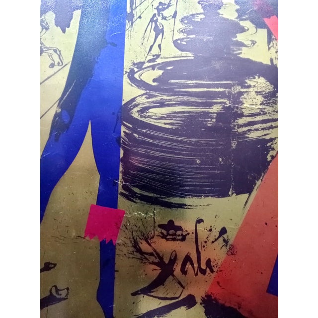 1970s Salvador Dali, Abstract Figures, 1969, Lithograph For Sale - Image 5 of 9