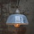 factory pendant grey enamel white interior cast iron top with clear glass E27 / E26 Up to 250V (Europe/UK Standard).The...